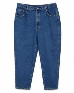 Vintage Gitano Mom Jeans 28W Short Blue Denim High Rise 100% Cotton USA Style